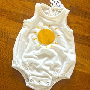 oh baby!  Golden sun, Terry bubble onesie